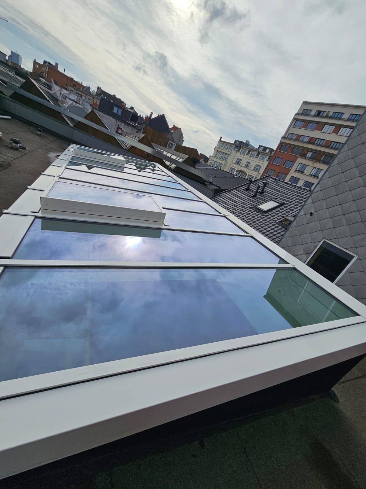 Photo : toiture-terrasse EPDM ou toiture ardoises